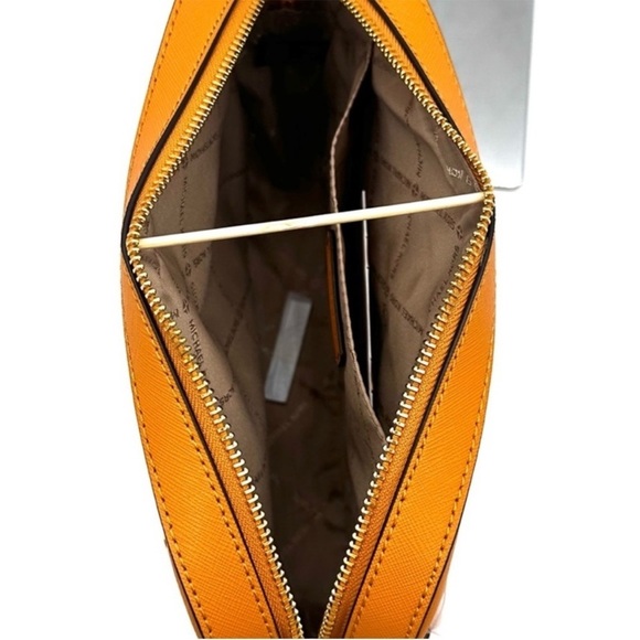 Michael Kors Large EW Crossbody Bag & Medium ZA Card Case Wallet Cider - Picture 9 of 13